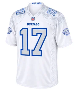 Josh Allen White Football Jersey Stunning Rivalries Style
