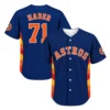 Josh Hader Astros Navy Jersey Dynamic Colorblock Style