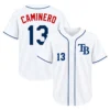 Junior Caminero 2026 White Jersey – TP Rays Vibrant Tee