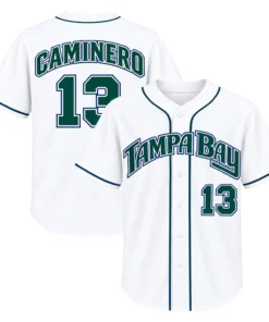 Junior Caminero Tampa Bay Rays Jersey History – Cool Fan Tee