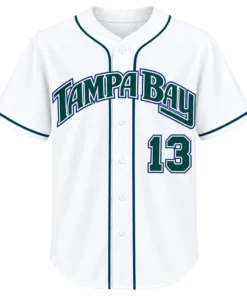 Junior Caminero Tampa Bay Rays Jersey History – Cool Fan Tee