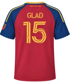 Justen Glad RSL Jersey Vibrant Red Matchday