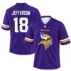 Justin Jefferson Jersey Number Vikings Fan Gift Exceptional