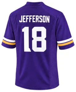Justin Jefferson Jersey Number Vikings Fan Gift Exceptional