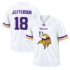 Justin Jefferson Purple Vikings Jersey Team Spirit Distinctive