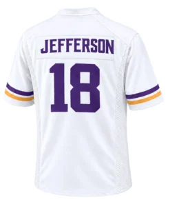 Justin Jefferson Purple Vikings Jersey Team Spirit Distinctive