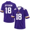 Justin Jefferson Vikings Purple Jersey Bold Fanwear