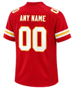 Kansas City Chiefs Jersey Custom Name and Number Bold