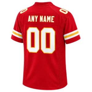 Kansas City Chiefs Jersey Custom Name and Number Bold
