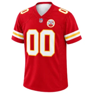 Kansas City Chiefs Jersey Custom Name and Number Bold
