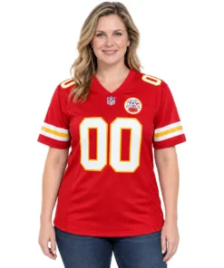 Kansas City Chiefs Jersey Custom Name and Number Bold
