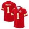 Kansas City Chiefs Xavier Worthy Jersey Spirited Fanwear