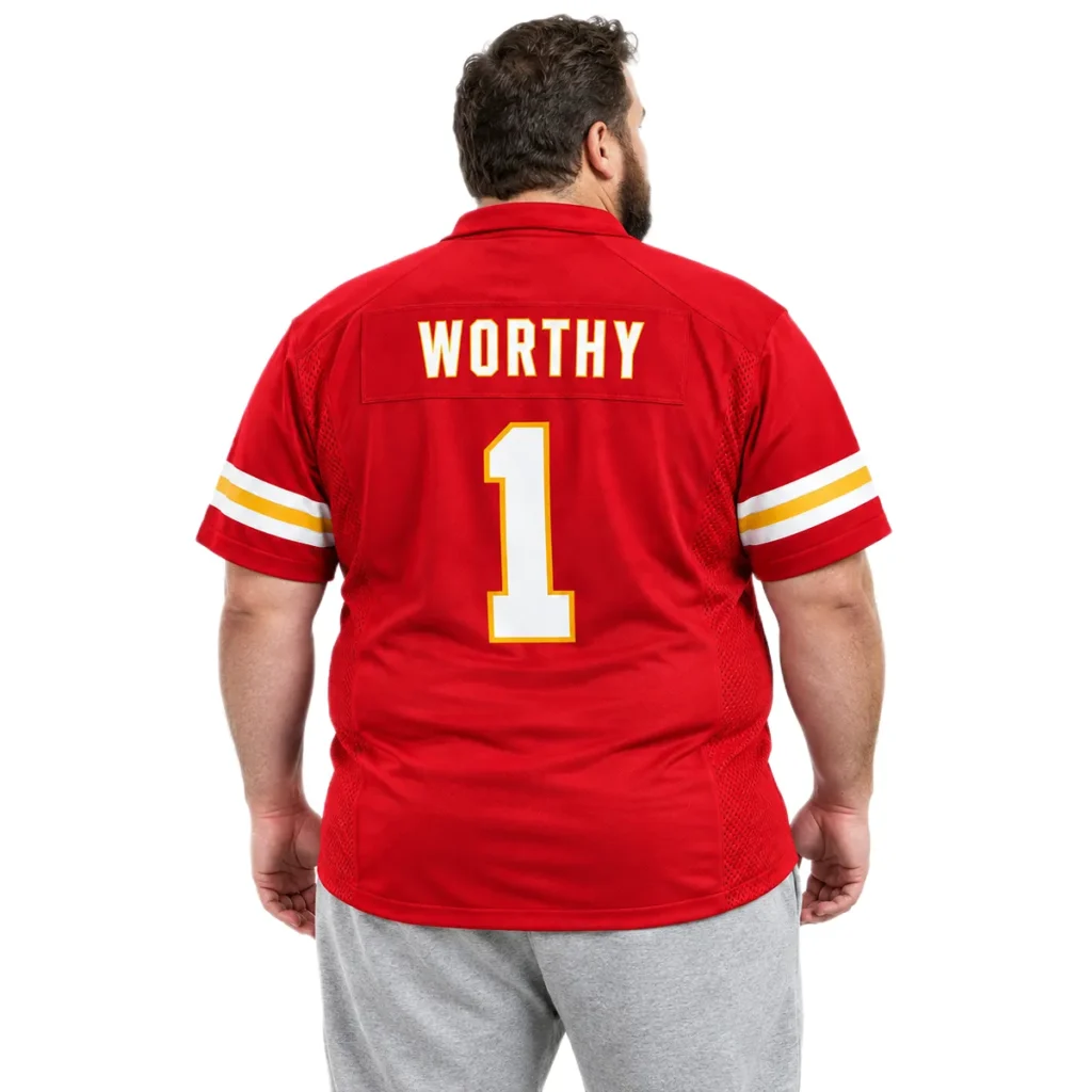 Kansas City Chiefs Xavier Worthy Jersey Spirited Fanwear