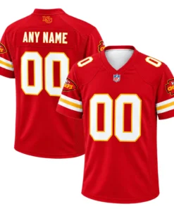 KC Chiefs Personalized Home Jersey Fan Gift Captivating