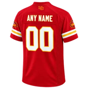 KC Chiefs Personalized Home Jersey Fan Gift Captivating