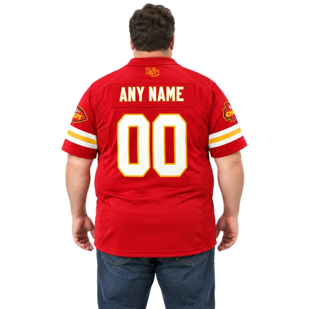 KC Chiefs Personalized Home Jersey Fan Gift Captivating