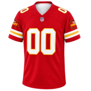 KC Chiefs Personalized Home Jersey Fan Gift Captivating
