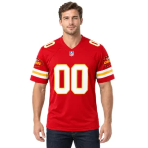 KC Chiefs Personalized Home Jersey Fan Gift Captivating