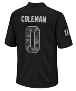 Keon Coleman Salute to Service Jersey Elite Black 2026