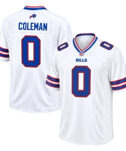 Keon Coleman White Bills Jersey Remarkable Player Style