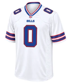 Keon Coleman White Bills Jersey Remarkable Player Style