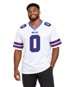 Keon Coleman White Bills Jersey Remarkable Player Style