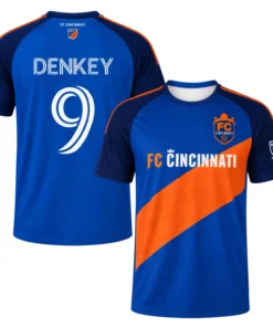 Kevin Denkey FC Cincinnati Jersey Name & Number – Bold Fan Gear