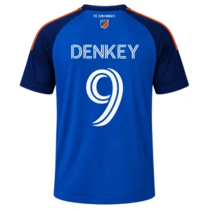Kevin Denkey FC Cincinnati Jersey Name & Number – Bold Merch Sport
