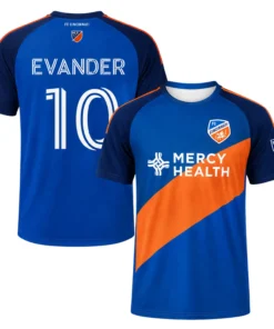 Cincy FC 2026 Jersey Evander Ferreira Energetic Fan Wear