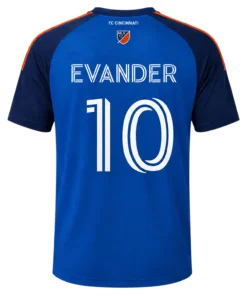 Cincy FC 2026 Jersey Evander Ferreira Energetic Fan Wear