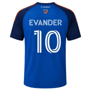 Kevin Denkey Fc Cincy Blue Jersey Attractive Fan Wear