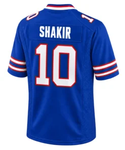 Khalil Shakir Bills Jersey Vibrant 2026 Royal Blue Design