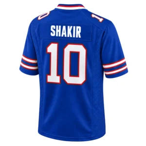 Khalil Shakir Bills Jersey Vibrant 2026 Royal Blue Design