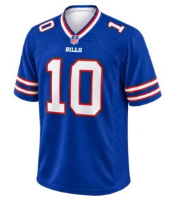 Khalil Shakir Bills Jersey Vibrant 2026 Royal Blue Design