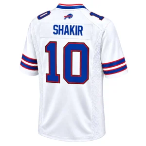 Khalil Shakir Football Mom Jersey Stunning White Bills Style