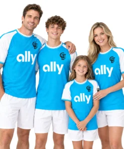 Kids Charlotte FC Blue Jersey Custom Player Vibrant Gift
