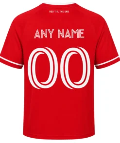 Kids Chicago Fire Home Jersey Custom Special Fan Gear