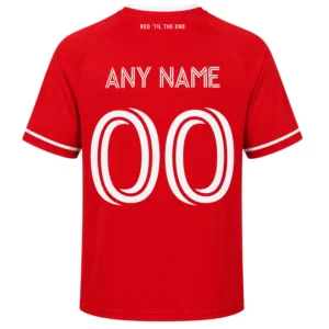 Kids Chicago Fire Home Jersey Custom Special Merch Sport