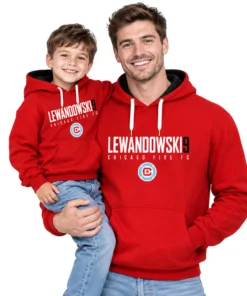 Kids Lewandowski Chicago Fire Hoodie Bold Fan Style