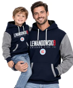 Kids Lewandowski Chicago Fire Hoodie Special Style