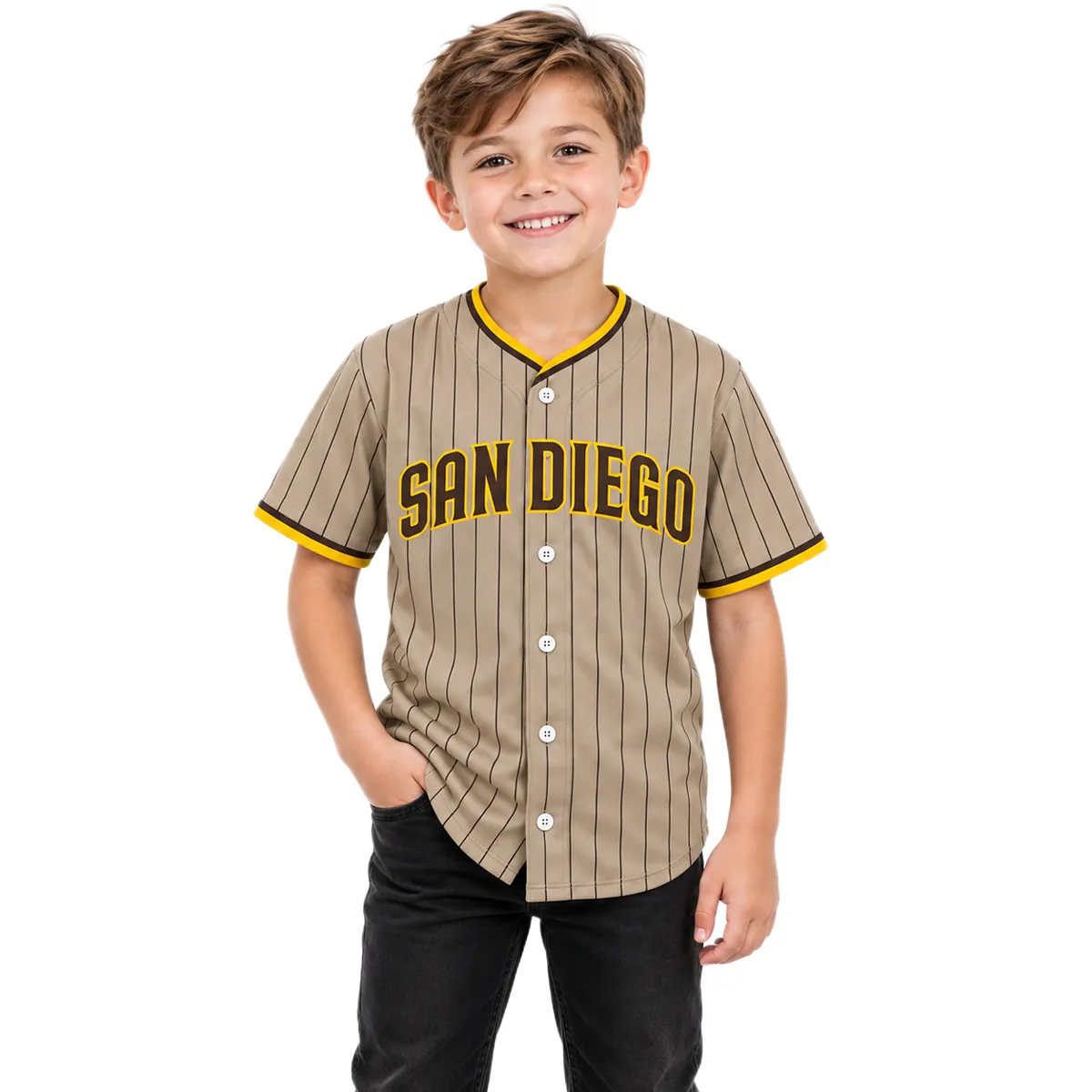 Kid's San Diego Padres Jersey 2026 Elite NFL Baseball