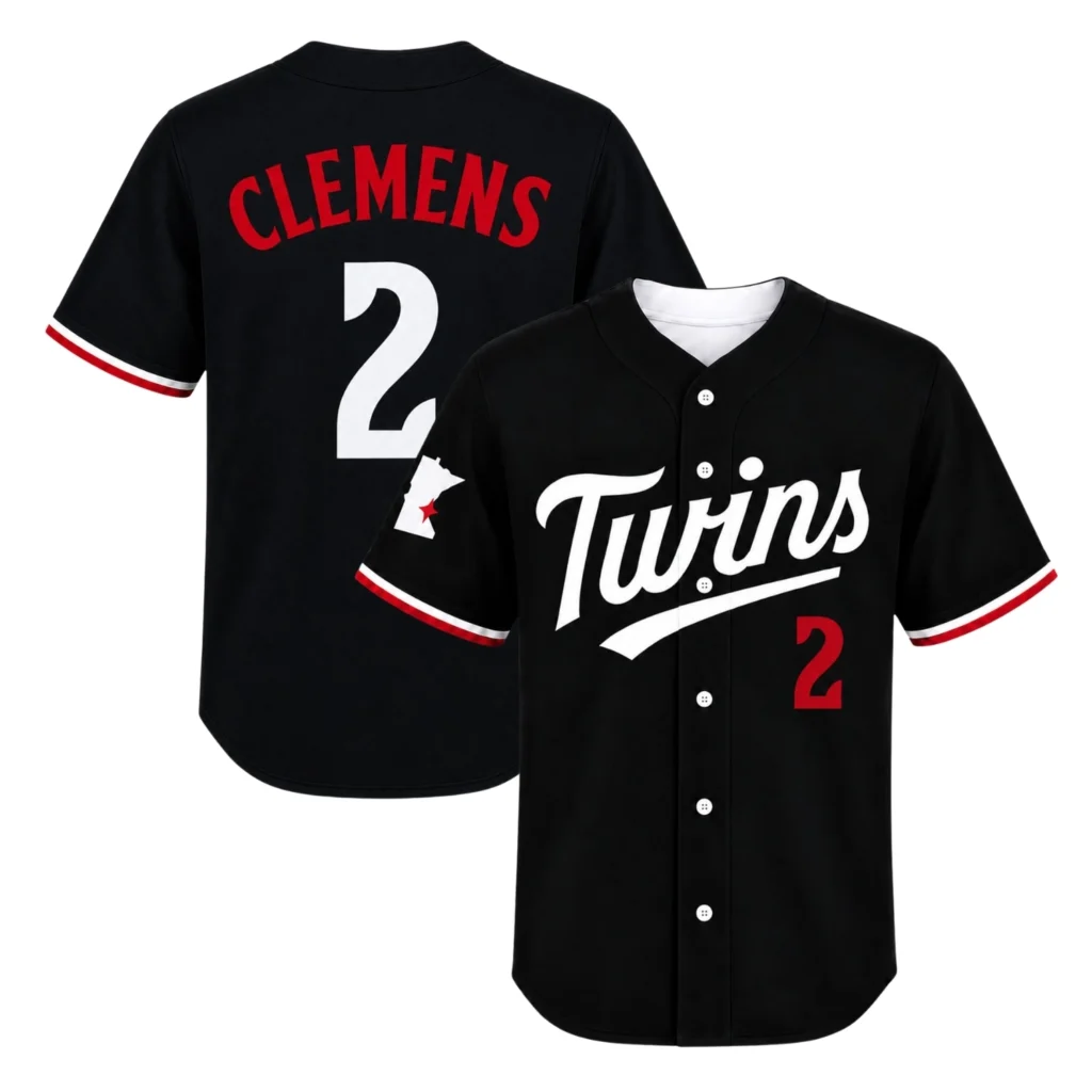 Kody Clemens Twins Black Jersey Impressive Alternate