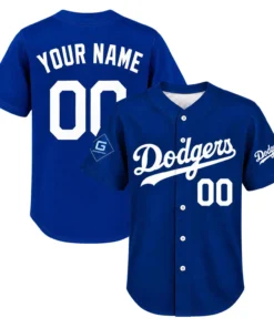 LA Dodgers Jersey Personalized Adult & Kids Creative Fan Wear