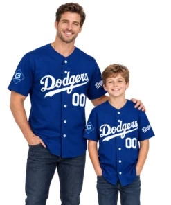 LA Dodgers Jersey Personalized Adult & Kids Creative Fan Wear