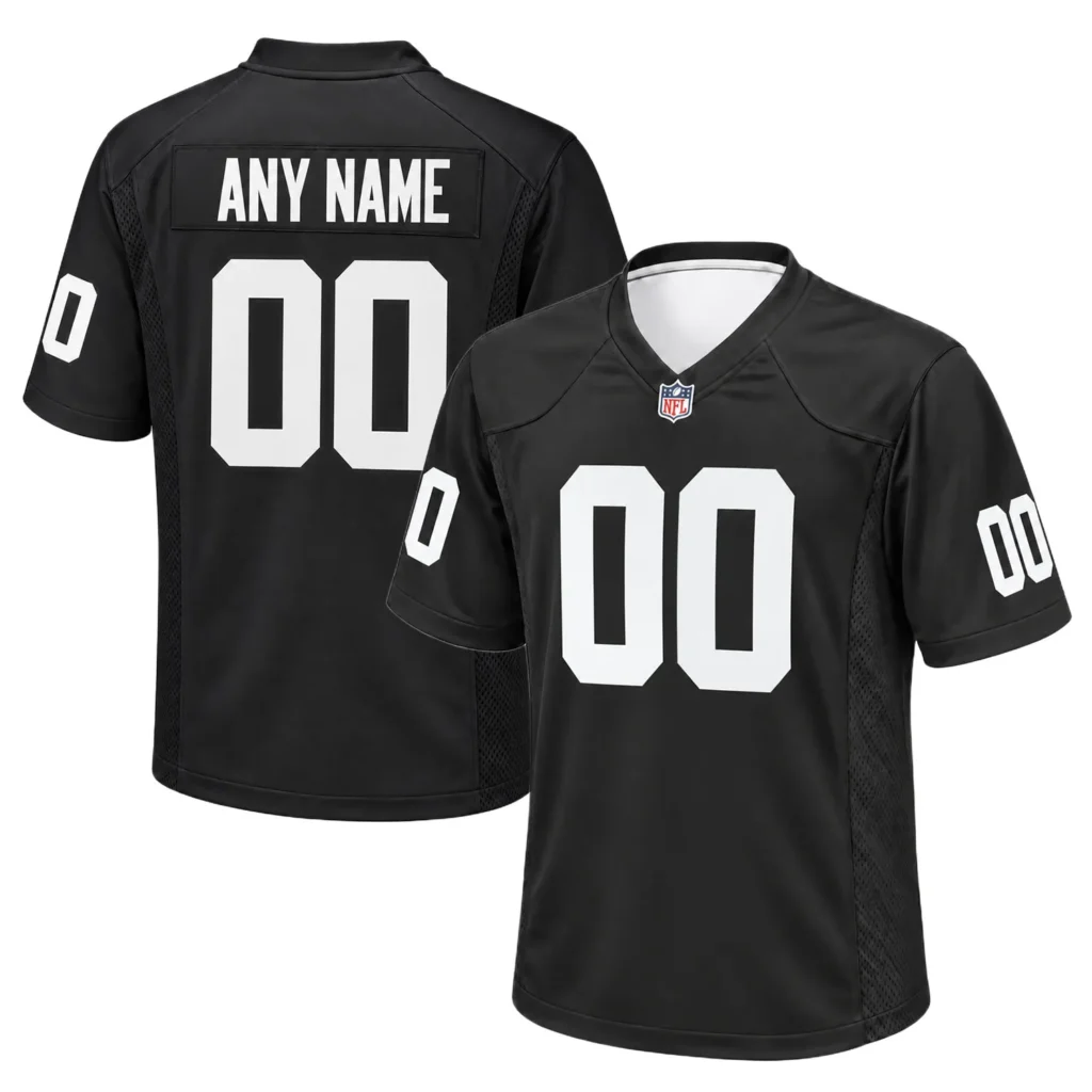 Las Vegas Raiders Home Jersey 2026 - Custom Player Dynamic Style