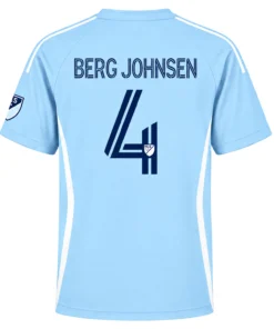 Lasse Berg Johnsen SKC Jersey Bold Light Blue