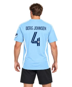 Lasse Berg Johnsen SKC Jersey Bold Light Blue
