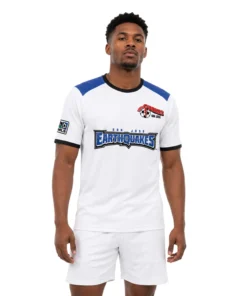 Leroux Earthquakes 2026 White Jersey - Bold Name & Number