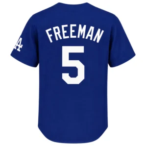 Los Angeles Dodgers Freeman Blue Jersey Bold Adult Kids