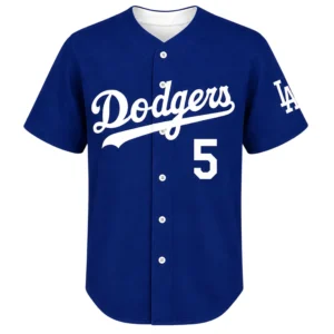 Los Angeles Dodgers Freeman Blue Jersey Bold Adult Kids